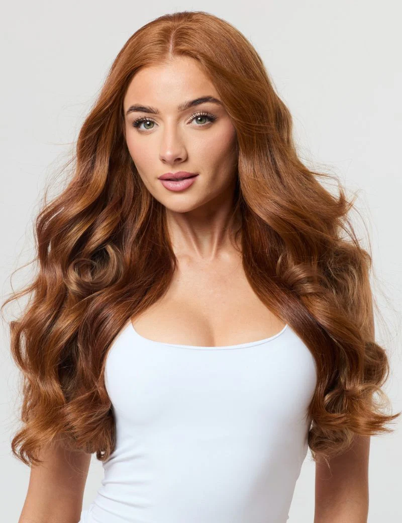 24" Curly Half Head Extensions - Image 3