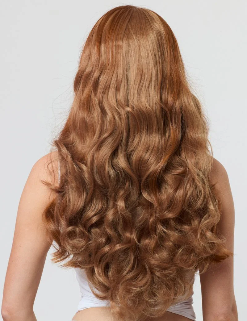 24" Curly Half Head Extensions - Image 4