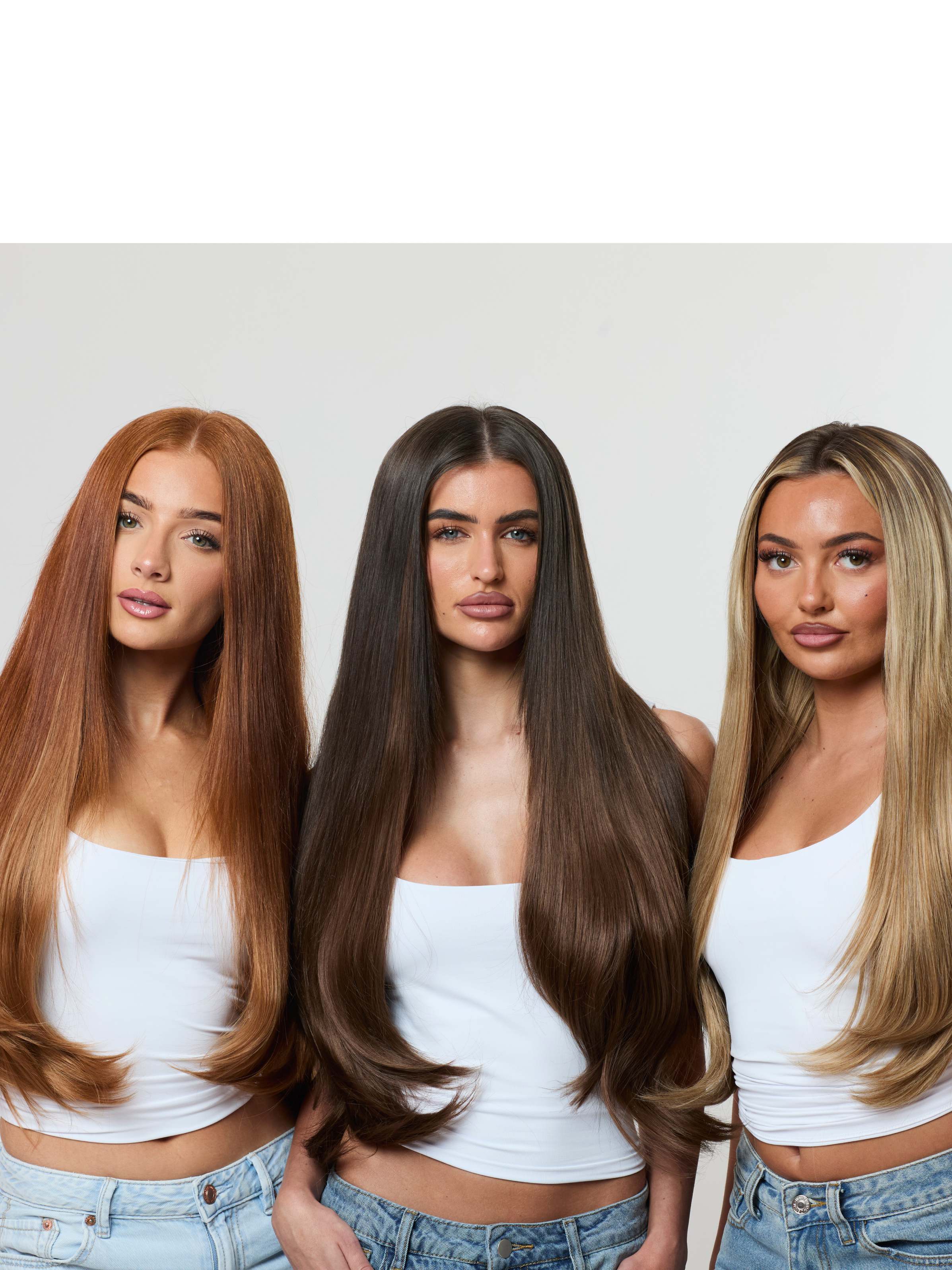 RiRi Deluxe 24" Synthetic Flick Clip-In Hair Extensions - Image 4