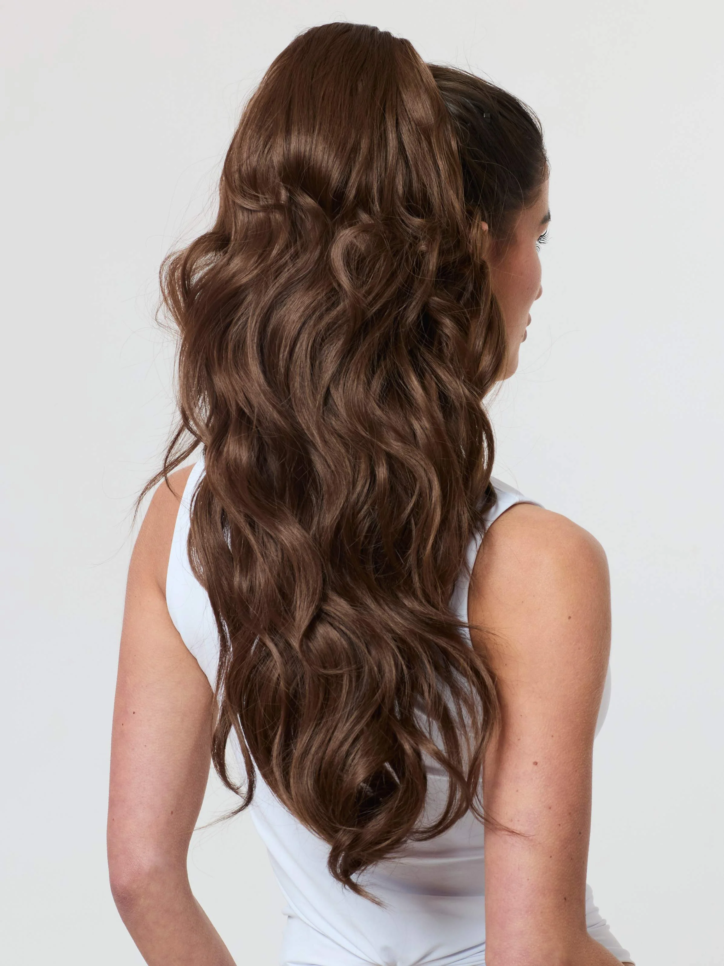 Jamie Brushed Out Wave Claw Clip Ponytail 26'' - Image 6